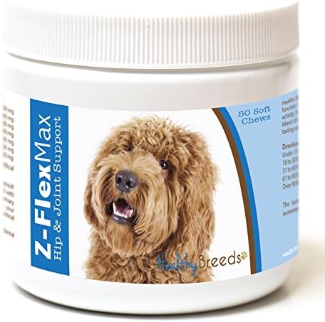 Healthy Breeds Labradoodle Z-Flex Max Hip and Joint Soft Chews 50 Count