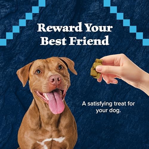Blue Buffalo Wilderness Wild Bits Soft & Chewy Training Treats for Dogs, Grain-Free, Salmon Recipe, 4-oz. Bag (Pack of 8)