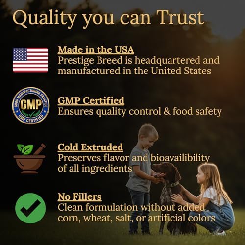 German Shorthaired Pointer Multivitamins, 90 Count, Made in the USA with Real Bacon.