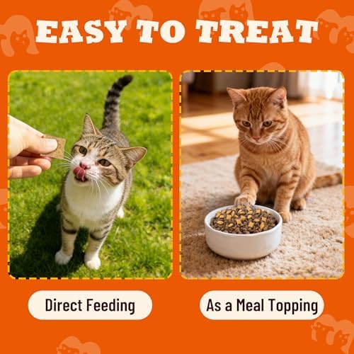 Cat Vitamins Treats with Taurine & Omega-3 13.05oz Chicken Taste