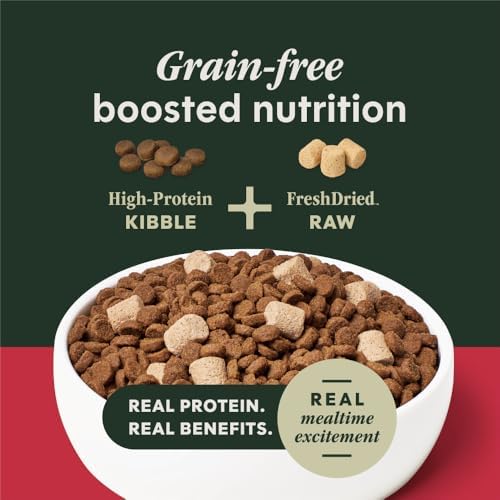 Instinct RawBoost, Dry Dog Food + Freeze Dried, Real Beef, 20 lb. Bag