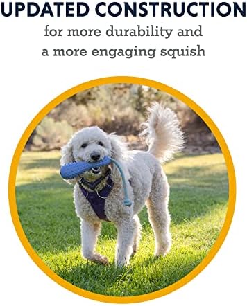 Ruffwear, Gourdo Dog Toy with Rope Handle, Heliotrope Purple, Large
