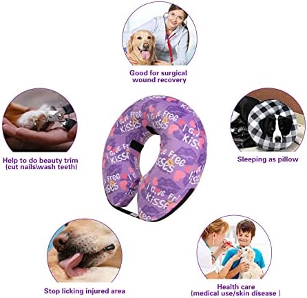 CuteBone Dog Recovery Cone for Small Medium Dogs & Cats
