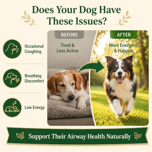 Weston Animal Co. Airway Support Soft Chews for Dogs, 30 Chews