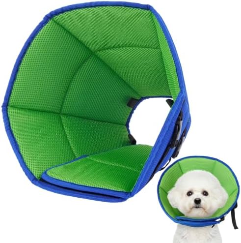 Allroaring Dog Cone Collar After Surgery, Adjustable Soft Recovery Cone
