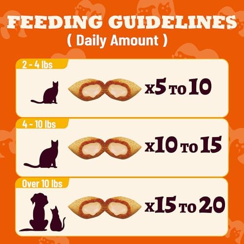 Cat Vitamins Treats with Taurine & Omega-3 13.05oz Chicken Taste