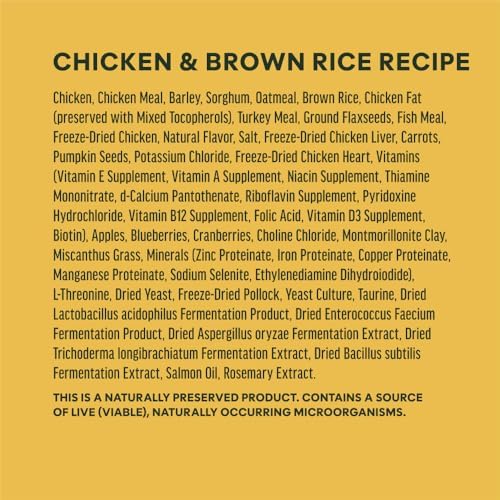 Instinct RawBoost Dry Dog Food + Freeze Dried, Chicken & Brown Rice, 3.5 lb