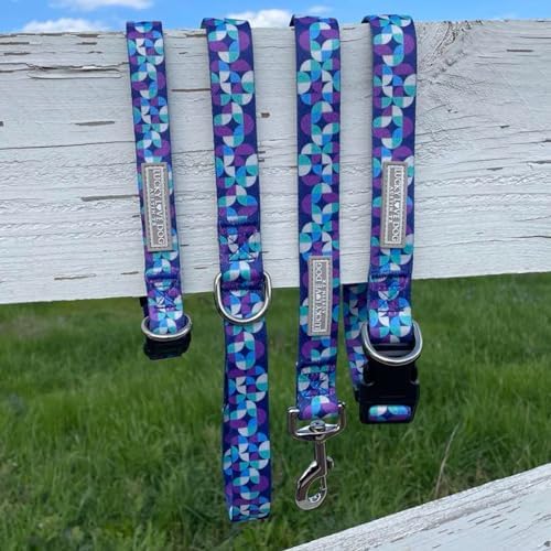 Lucky Love Dog Martingale Collar & Leash Set No Slip Cute – Jasper, Small