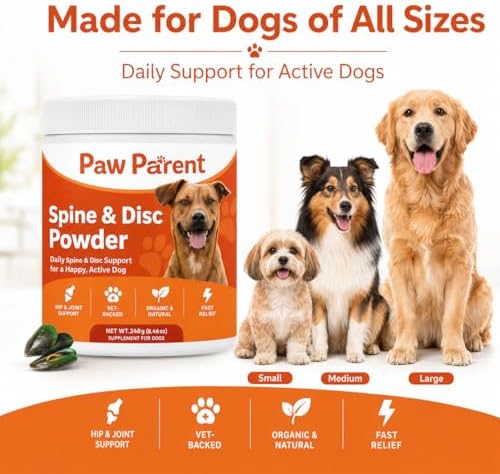 Green Lipped Mussel, 240g, Dog Wellness Support Powder, Paw Parent Simple Daily Routine Care Powder for All Breeds