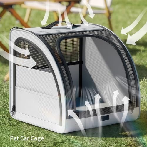 Collapsible Dog Crate Compatible with Smart Fortwo A451 2012-2014