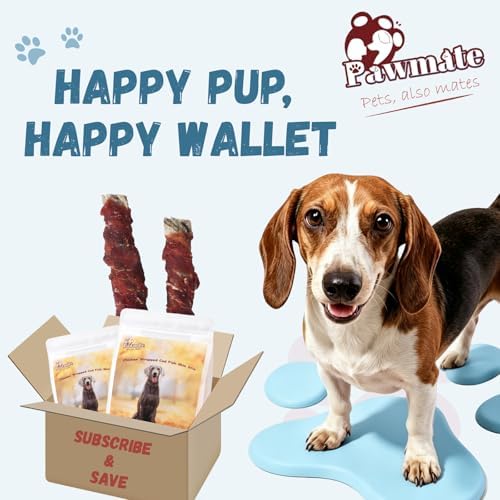 Pawmate Dog Treats Duck Wrapped Cod Skin Sticks Chew Snacks 10.6 oz