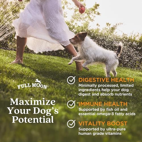 Full Moon® Pure Protein Air Dried Dog Food Ranch Raised Beef Recipe, 2 Pound (Pack of 3)