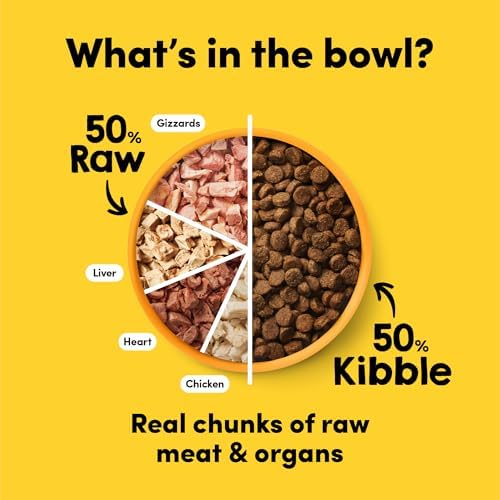 RawMix 50 Chicken Freeze-Dried Dog Food, 2 lb