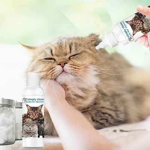 The Blissful Cat Simply Clean Ear Cleaner, 4-Ounce