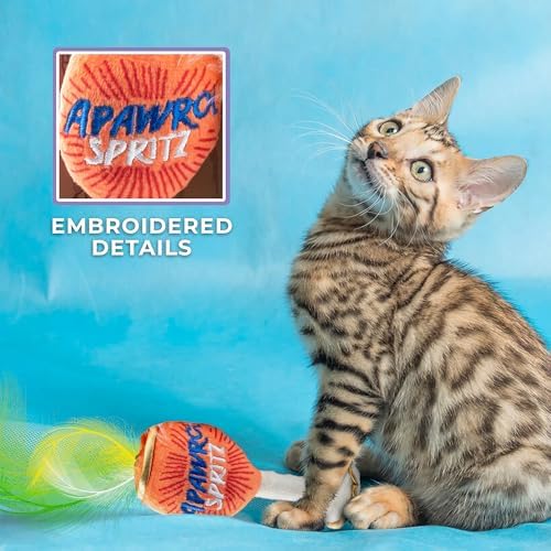 Haute Diggity Kitty Clicquot & Caviar + Kitty Cocktails Soft Plush Cat Toys