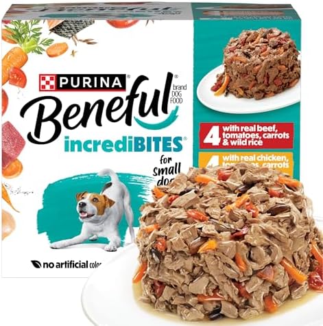 Purina Beneful IncrediBites Wet Dog Food Variety Pack, (2x12) 3 oz