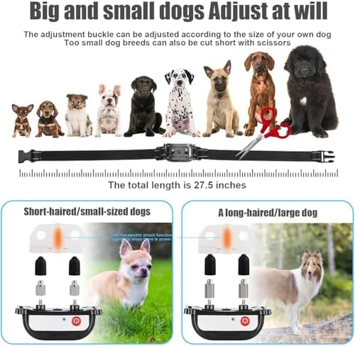 Wireless Dog Fence, 2026 Electric Dog Fence with Remote, Waterproof Training Collar Receiver, Vibration & Shock, Covers up to 856-Acre Pet Dog Fence Boundary Containment System,for2dogs