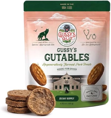 Pork GutAbles Organic Human Grade Ingredients for A Healthy Dog