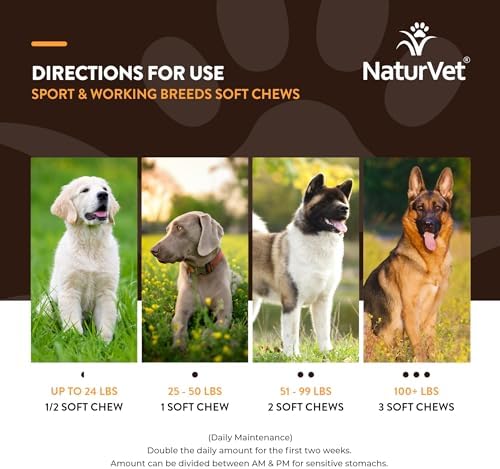 NaturVet Breed Specific Multivitamin for Sport & Working Breed Dogs