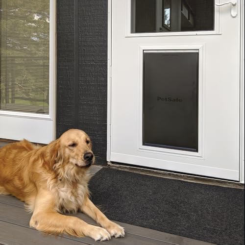 LARSON 20 Pet XL Highview XL Pet Door Almond 32-in. Storm Door