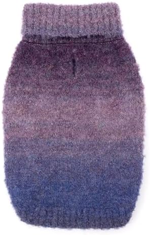 THE WORTHY DOG Sleeveless Pullover Pet Sweater, for Large Dogs, Ombre