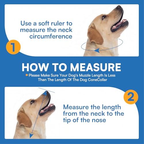 Queenmore Soft Cone for Dogs, Dog Cones for Large Dogs to Stop Licking, Dog Soft Cone, Elizabethan Collar for Pets, Alternative Pet Recovery Collar for Wound Healing, Watermelon L