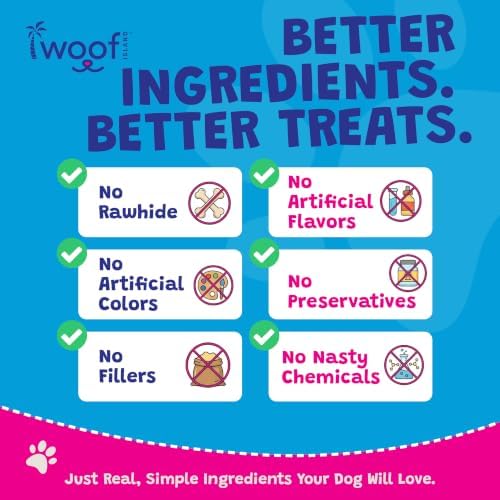 White Cow Ear Dog Chews, Natural, Low-Fat, Stain-Free, 1 Count