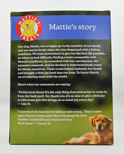 Mattie’s Treats Dog Treats 16oz Low Protein Phosphorus Sodium