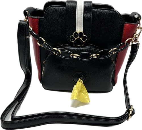 Dog Walking Bag - Poop Bag Dispenser - Dog Treat Bag - Hand Free Wear 3 Ways