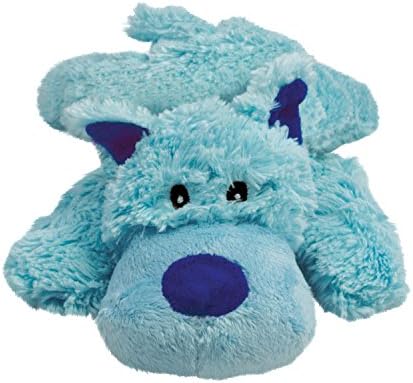 KONG Cozie Baily the Blue Dog, Medium Dog Toy, Blue