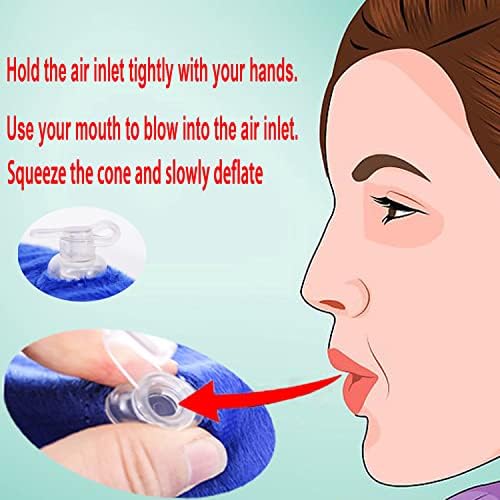 Soft Inflatable Cone Recovery Collar for Dogs and Cats After Surgery