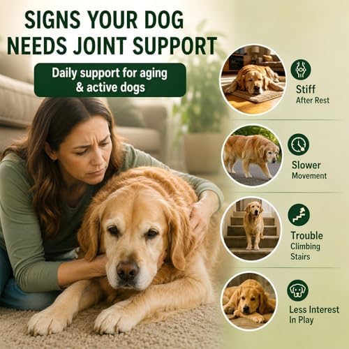 Collagen for Dogs,Dog Hip and Joint Supplement,9-in-1 Liquid Collagen Types I,II & III,Joint Pain Relief for Dogs,Recover Normal State,Repair Skin,Coat,Salmon Flavor Easily Accepted,No Allergens