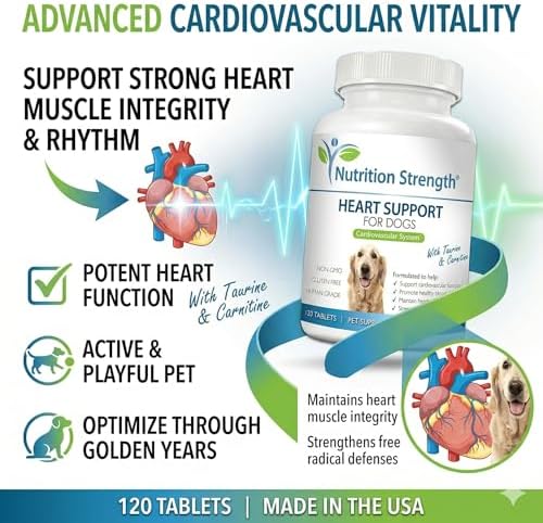 Heart Support for Dogs | Taurine, L-Carnitine & CoQ10