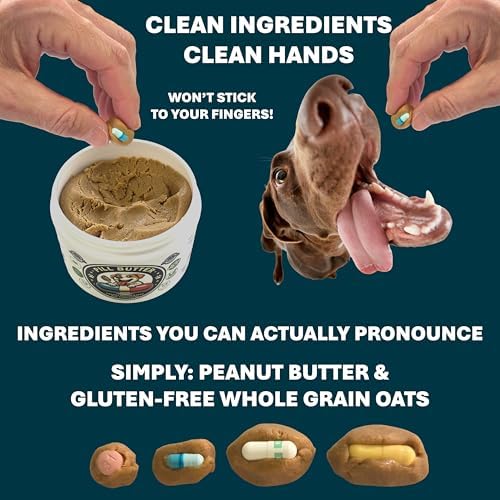 Peanut Butter Dog Pill Wrap - Bichon Frise Label