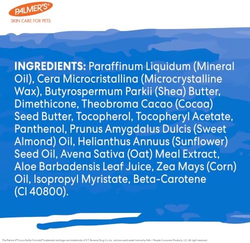 Palmers for Pets Cocoa Butter Paw Pad and Nose Balm for Dogs, 3.5 Oz