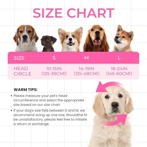 Dog Ear Covers for Bath,Dog Ear Muffs Noise Reduction Anxiety Relief