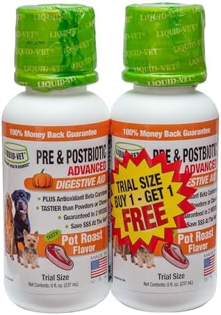Pre & PostBiotic Dog Support - Digestive & Stool Quality, Picky Eaters