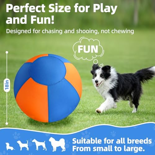TVM 18" Herding Ball for Dogs Large Interactive Dog