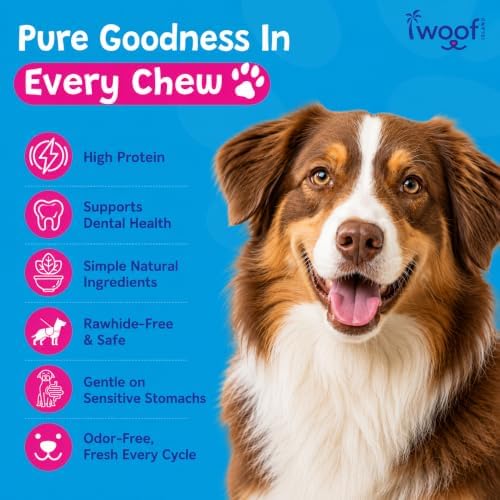 Natural Cow Ear Chews, Low-Fat Pig Ear Alternative, 50 Count