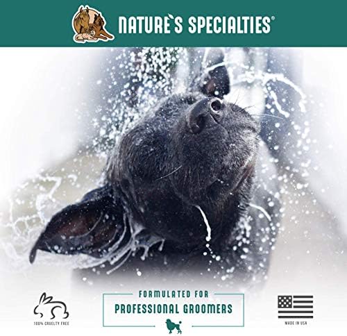 Nature's Specialties Screamin' Blueberry Dog Gentle Facial Wash for Pets, Natural Choice of Professional Groomers, Optical Brightener, Made in USA, 7.5 oz