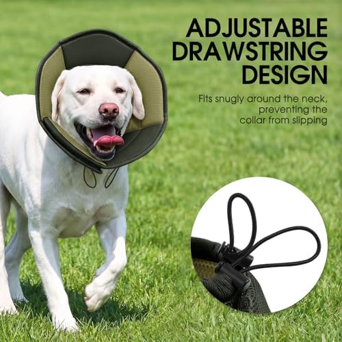 Dog Cones for Large Dogs Soft Dog Cone to Stop Licking