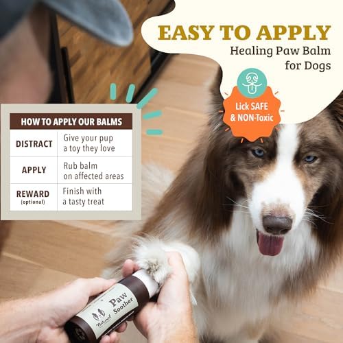 Natural Dog Company Paw Soother Dog Paw Balm, 2 oz Stick