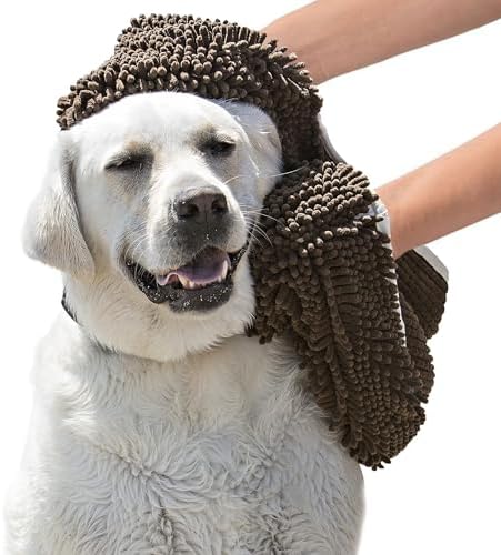 Soggy Doggy Super Shammy Absorbent Dog Towel, Chocolate, 31x14