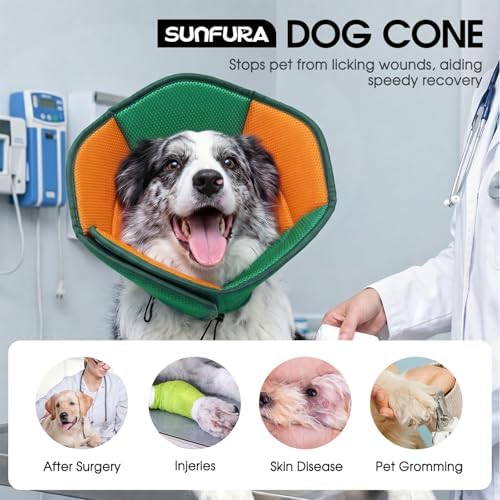 Dog Cones for Large Dogs Soft Dog Cone to Stop Licking