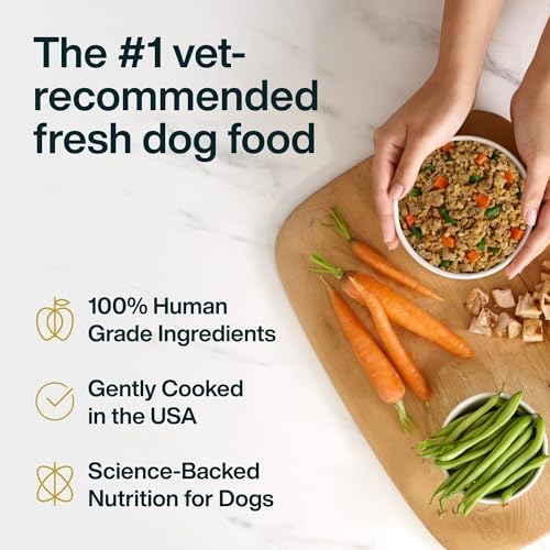 JustFoodForDogs JustFresh Healthy Weight Management Dog Food Pouch, 7 Pack