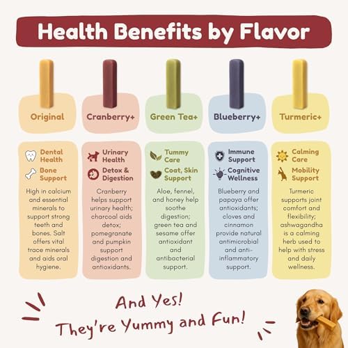 Majestic Pet Himalayan All-Natural Cheese Dog Chews - Long Lasting Dental Chew for Dogs - Healthy Pet Treats with Beneficial Ingredients (Dental & Bone Support, XL, 5 Pack)