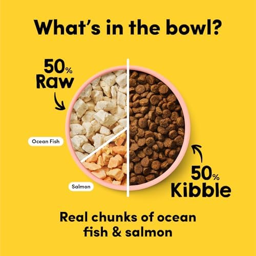 RawMix 50 Fish Freeze-Dried Dog Food, 2 lb