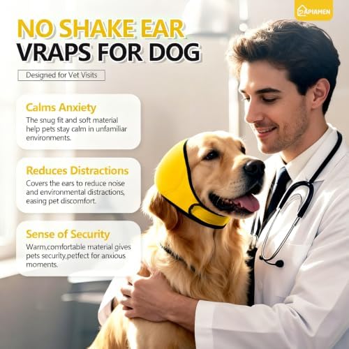 Dog Ear Covers,Dog Ear Muffs Noise Protection for Anxiety Relief