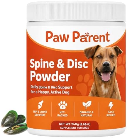 Green Lipped Mussel, 240g, Dog Wellness Support Powder, Paw Parent Simple Daily Routine Care Powder for All Breeds