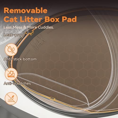 Smart G1 Automatic Self Cleaning Cat Litter Box for Multiple Cats